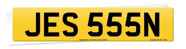 Registration number JES 555N